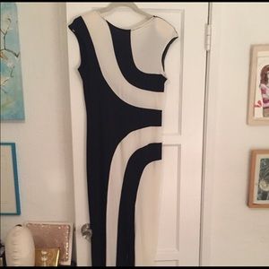 Black and White Bodycon dress size 8 NWT